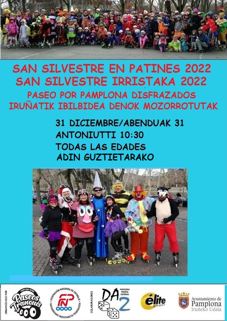 San Silvestre en Patines - San Silvestre Irristaka 2022
